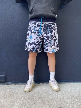 Y2k Bikini Bay Hawaiian style board shorts size large